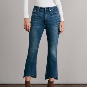 rag & bone Nina High Rise Ankle Flare Jeans - 28